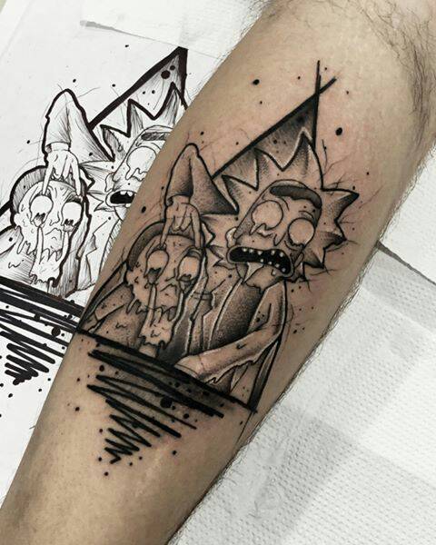 Social Ricky and Morty