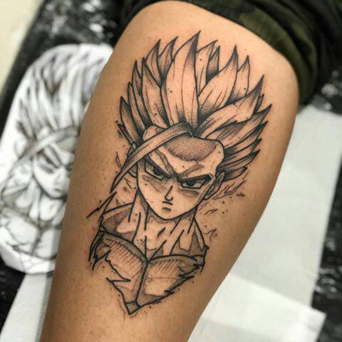 Social Tattoo Gohan
