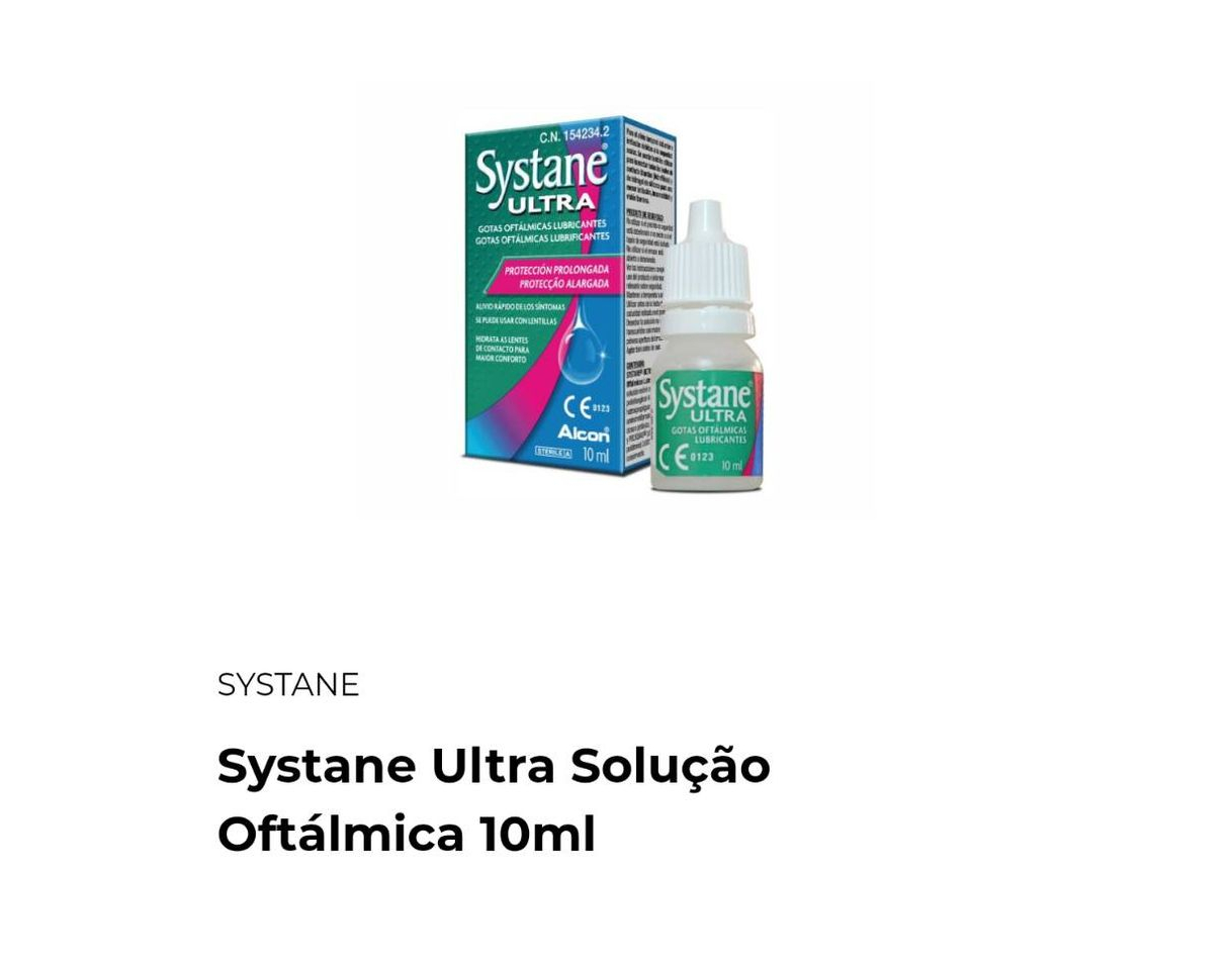 Producto Systane ultra gotas oftálmicas