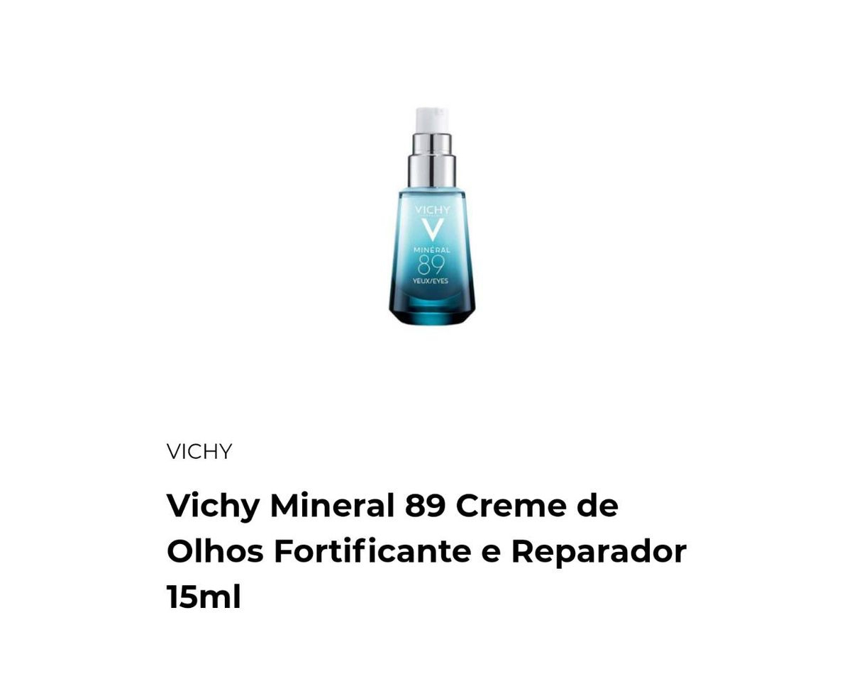 Product Vichy Mineral 89 Contorno dos Olhos