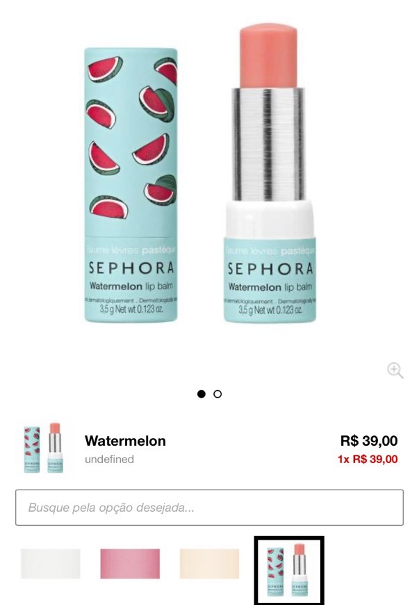 Moda LIP BALM SEPHORA