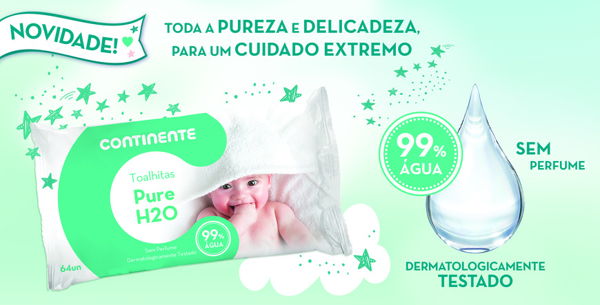 Producto Toalhitas h2o continente 