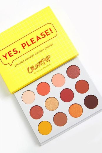 ColourPop - Pressed Powder Shadow Palette - Yes