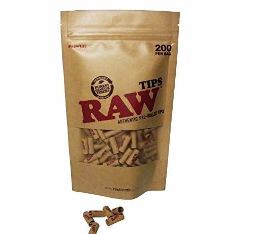 RAW Natural UNREFINED PRE-Rolled Tips