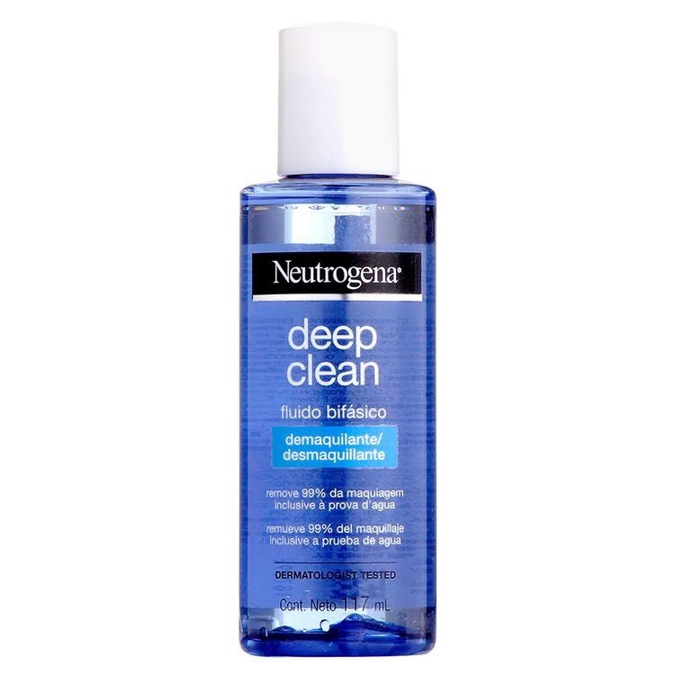 Moda Demaquilante Neutrogena Deep Clean 117ml