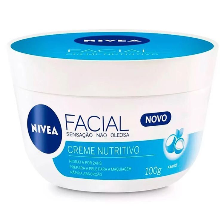 Moda Creme facial Nivea Nutritivo 100g