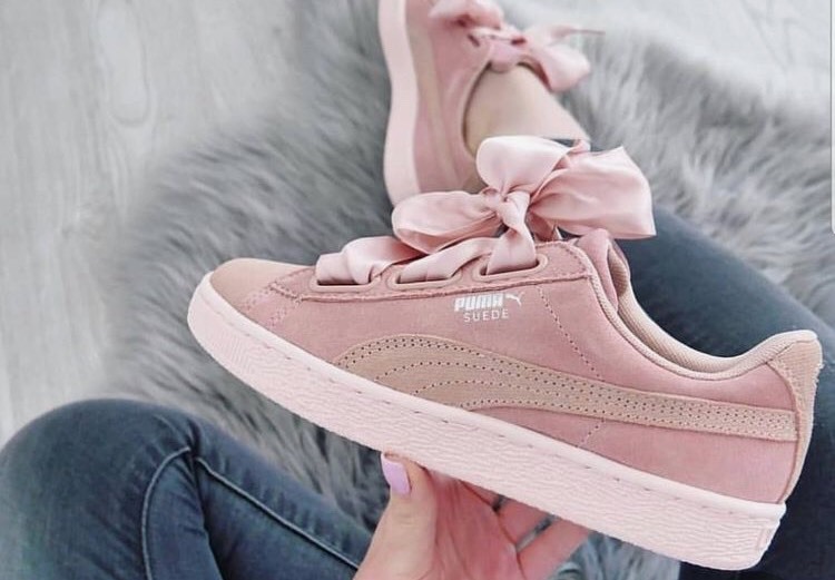 Moda Tênis puma rosa lindo!