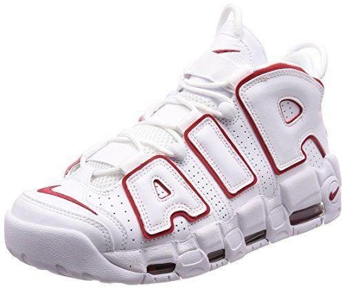 Zapatillas Nike – Air More Uptempo ´96 Blanco/Rojo/Blanco Talla