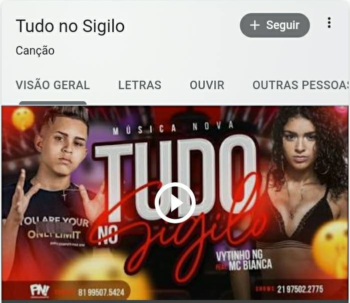 Music Tudo no Sigilo 