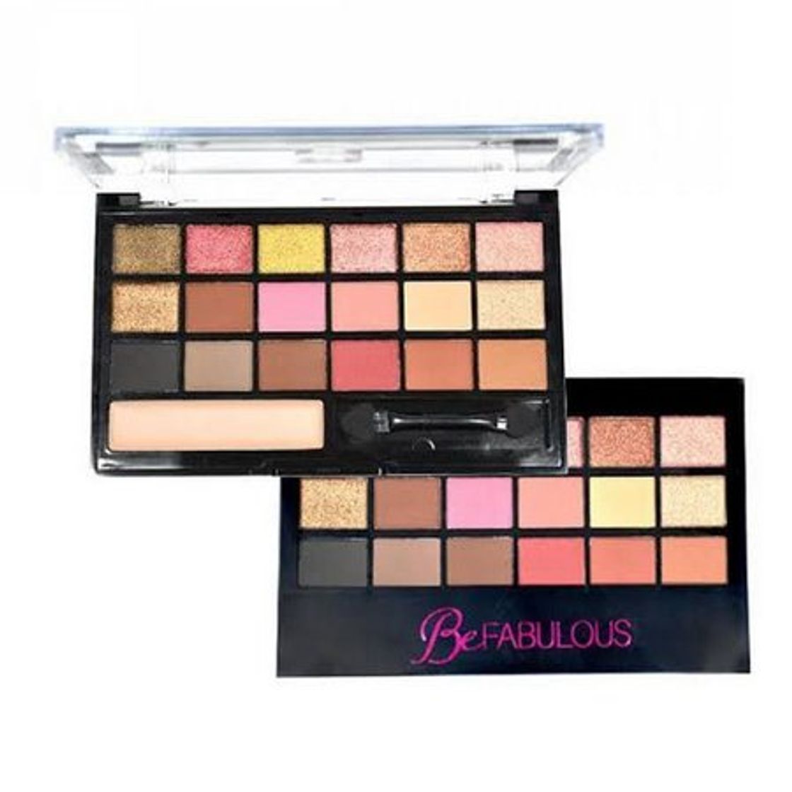 Moda PALETA DE SOMBRAS BE FABULOUS - RUBY ROSE - Loja Online