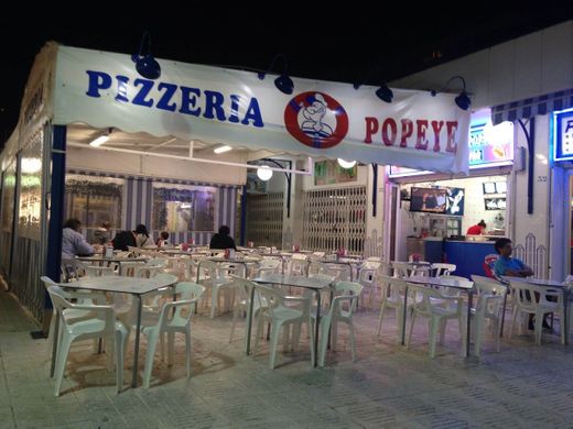 Pizzería Popeye Fontana. Playa de San Juan