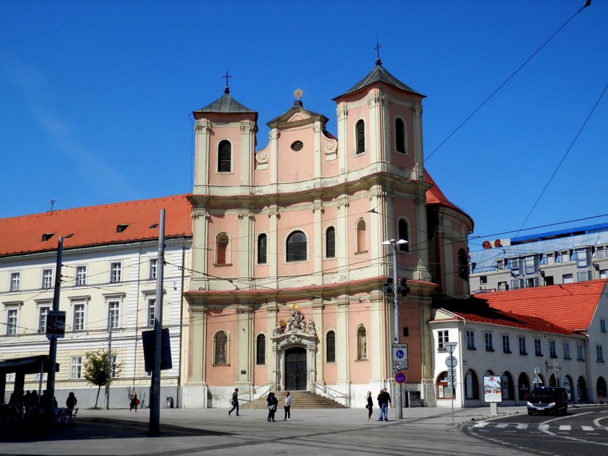 Place Old Cathedral of Saint John of Matha and Saint Felix of Valois