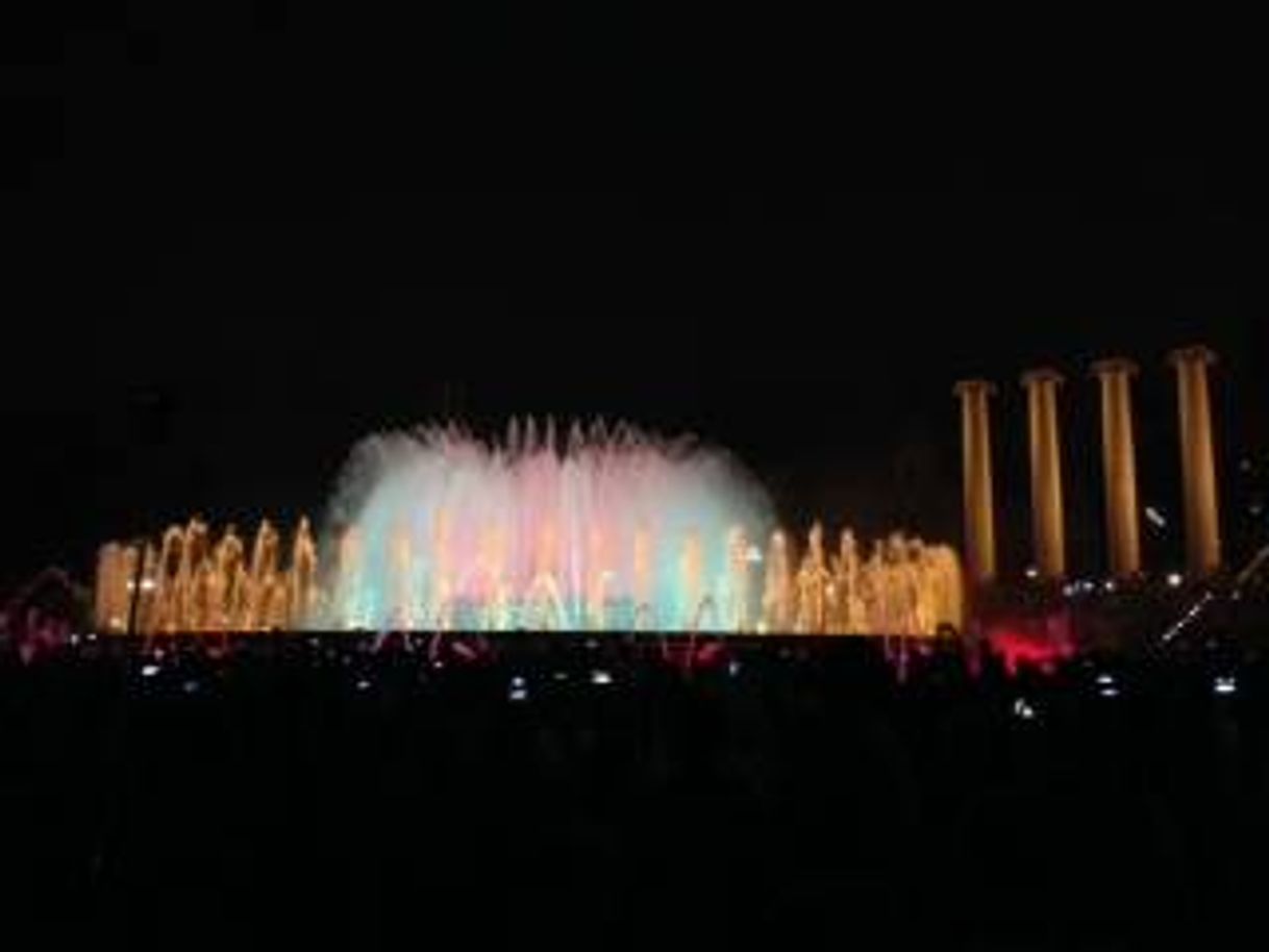 Place Fuente Mágica de Montjuïc