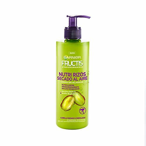 Social Garnier Fructis Nutri Rizos Secado al Aire Crema Sin Aclarado para Pelo