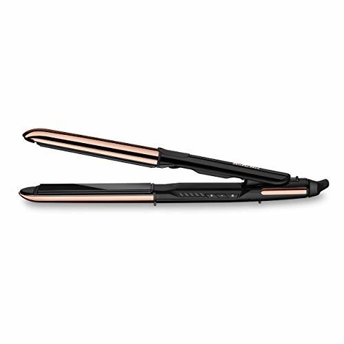 Social BaByliss Pure Metal ST481E - Plancha de pelo profesional 2 en 1
