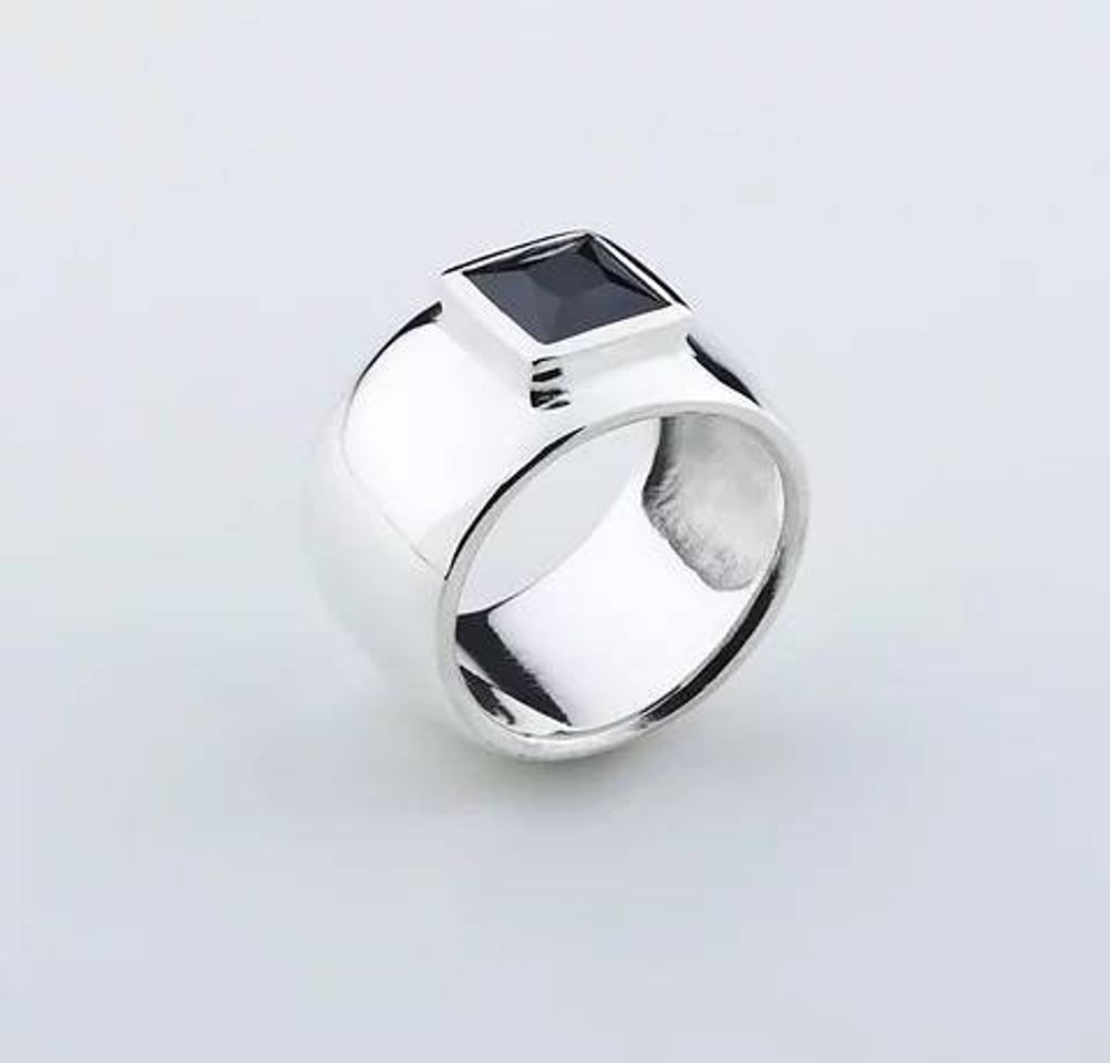 Product Anillo de plata con piedra Onix