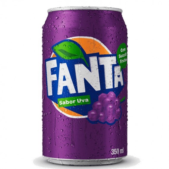 Social Fanta Uva Em Lata 350Ml