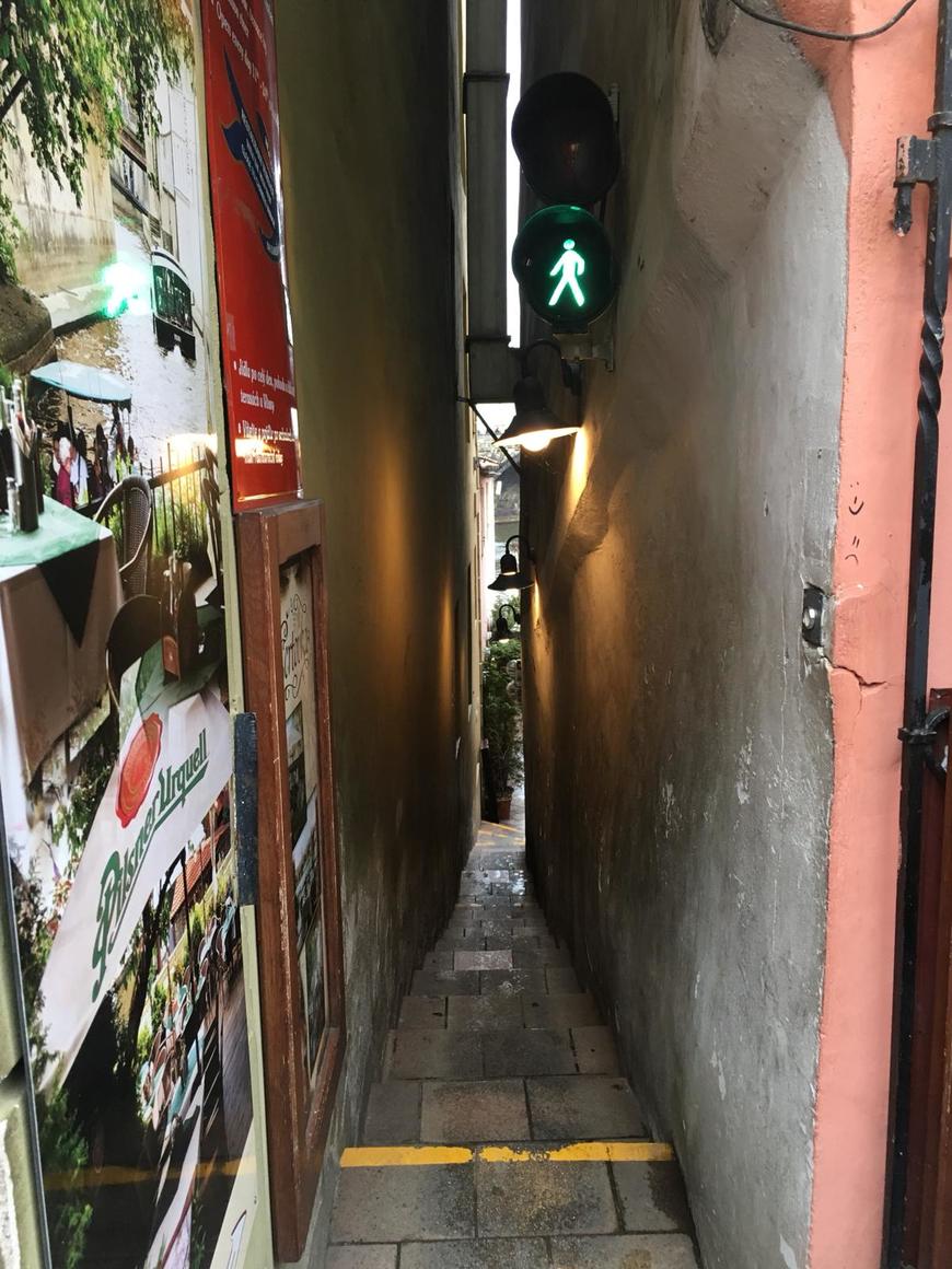 Place The narrowest street of Prague