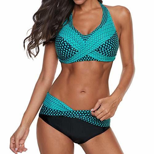 Bikinis Mujer 2020 Push up Sexy de Lunares de Playa Conjunto de