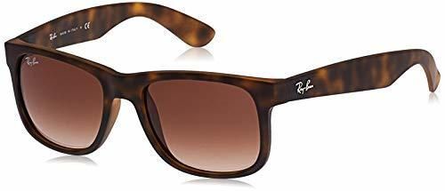 Rayban Justin RB4165 - Gafas de sol Unisex, Marrón