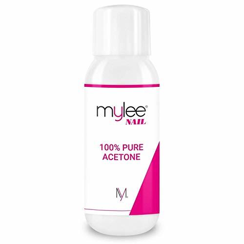 Beauty Mylee 100% Acetona Pura de 300ml Removedor de Esmalte de Uñas en