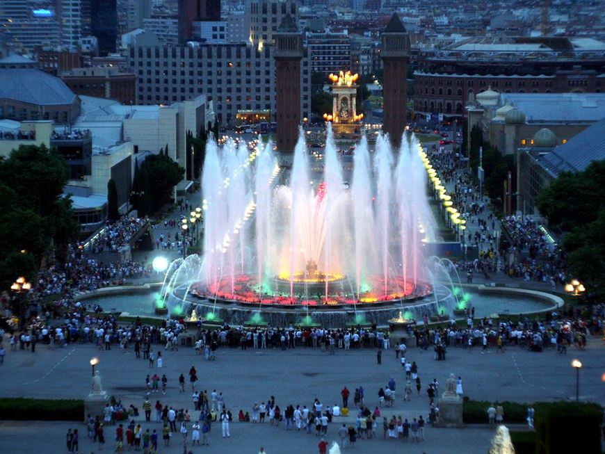 Lugar Fuente Mágica de Montjuïc