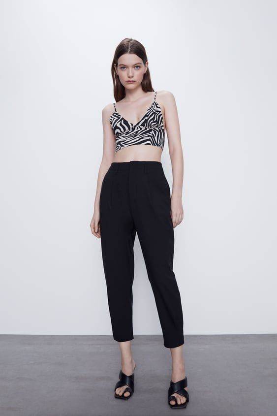 Fashion TOP CROPPED ESTAMPADO