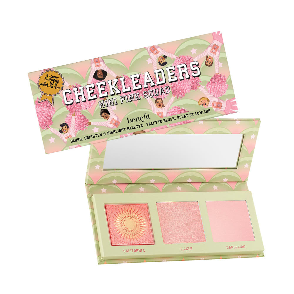 Moda Benefit Cosmetics - Mini cheekleaders pink squad palette 