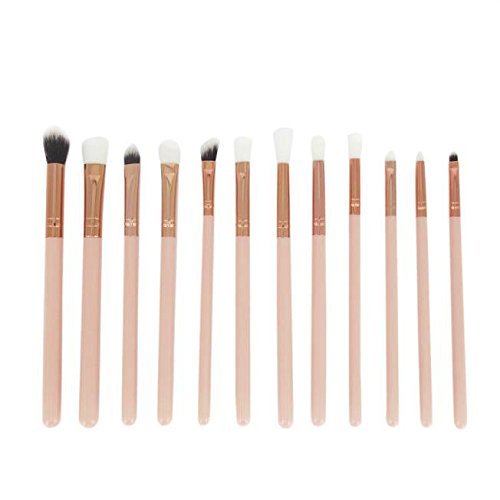 Beauty kit de Brochas Sannysis set de Brochas Mini pinceles de cejas 12PCS