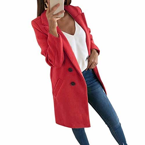 Social Fat Mashroom 2019 Nueva Mezcla de Lana Larga Abrigo Mujer Otoño Invierno