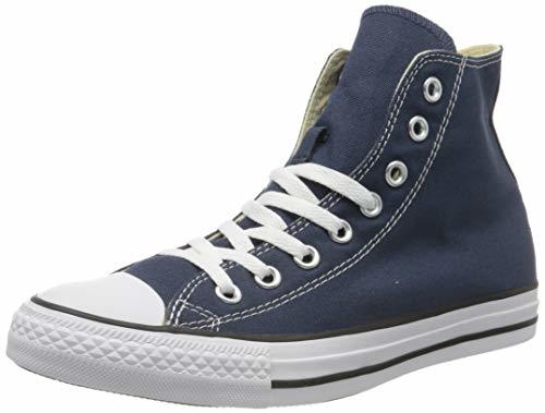 Fashion Converse Chuck Taylor All Star Hi, Zapatillas de tela Unisex, Azul