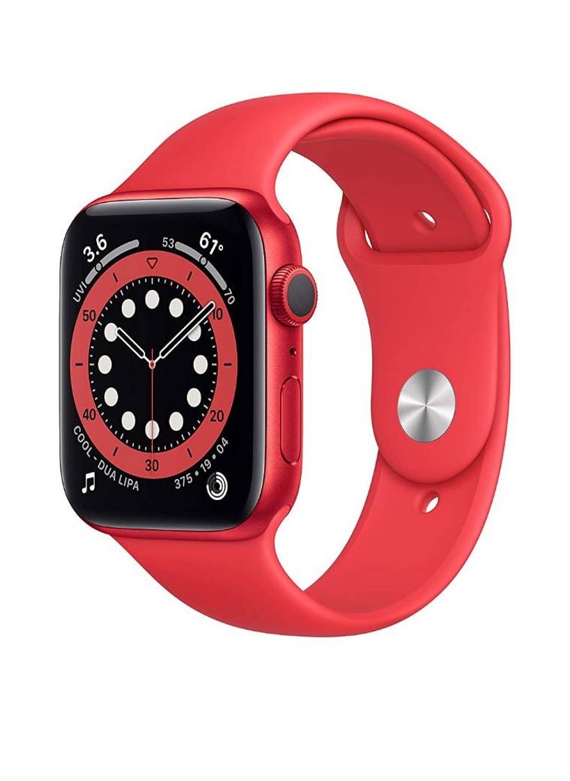 Fashion APPLE WATCH SERIES 6 44MM VERMELHO (RED) GPS M00M3LL/A A2292