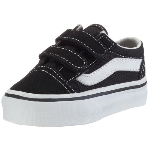 Moda Vans Vd3Y sin cordones, Negro