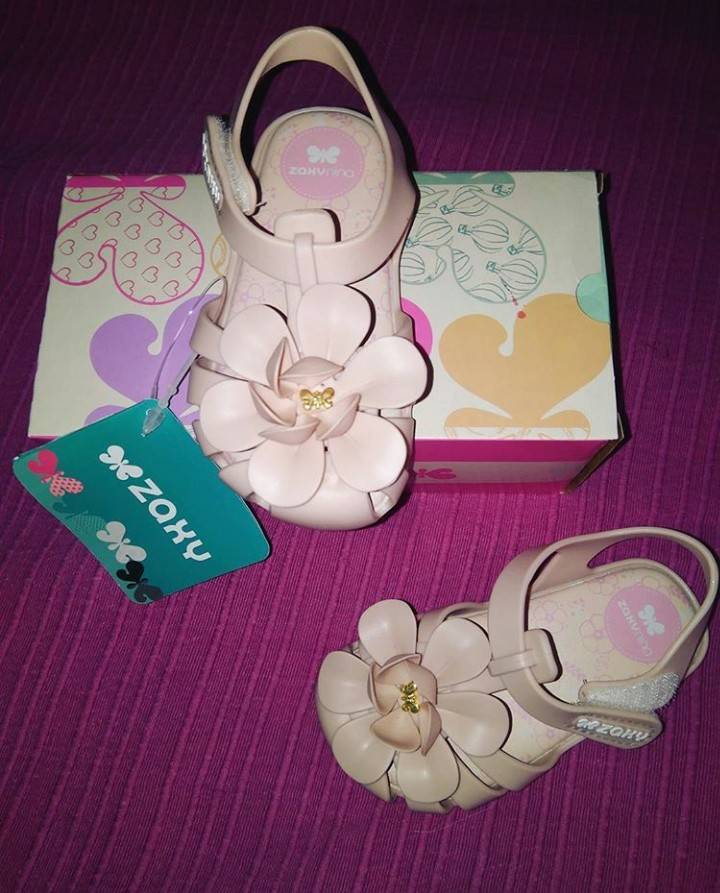 Lugar Zaxy Flower Baby, Sandalias para Bebés,