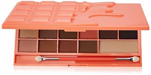 Social Maquillaje Revolution I Heart Chocolate de maquillaje sombra palé Chocolate and Peaches