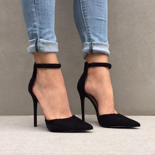 Moda pinterest: @ nandeezy † | Saltos pretos, Sapatos fashion, Sapatos