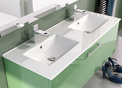 Social LAVABO SOBRE MUEBLE ART&BATH THIN 2 SENOS 1210X460