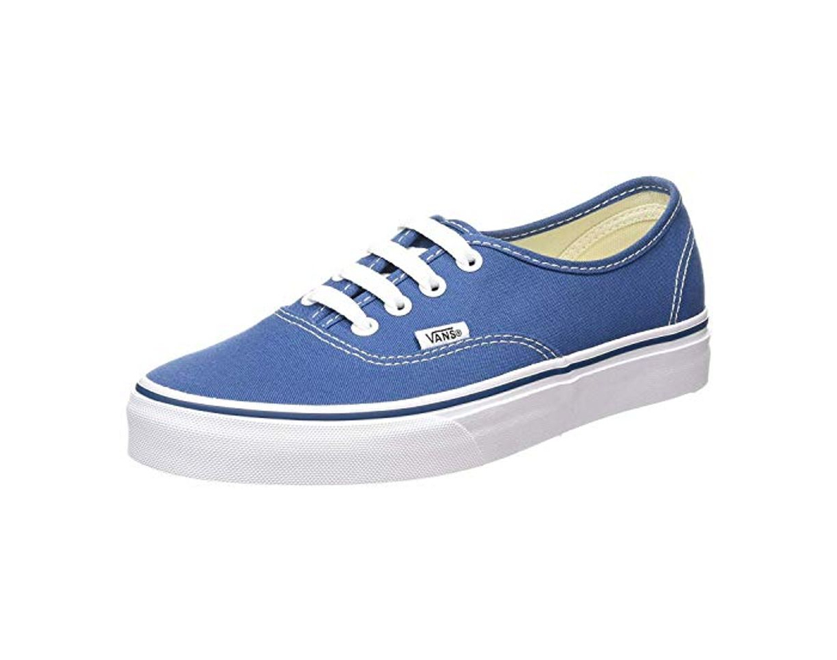 Moda Vans Authentic, Zapatillas de Tela Unisex, Azul