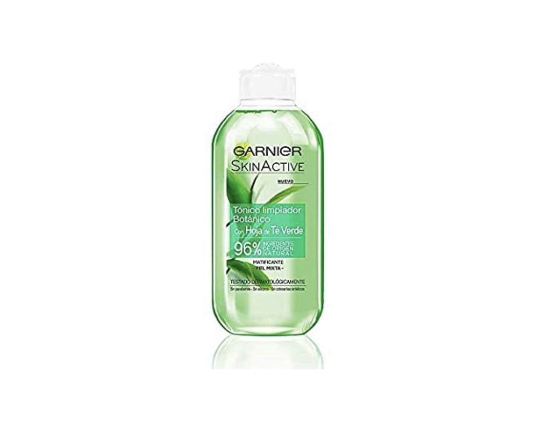 Product Garnier Skin Active Tónico Limpiador con Hoja de Té Verde