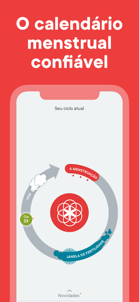 App Clue Meu Calendário Menstrual 