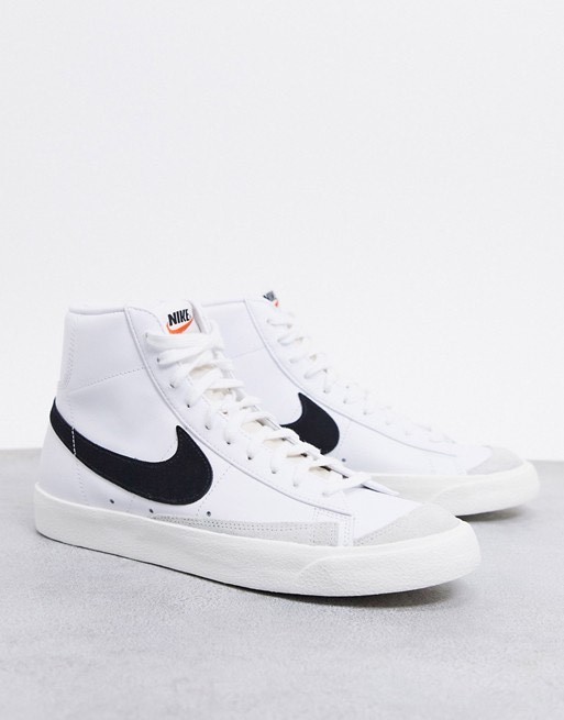 Moda Blazer Mid '77 Vintage 'White Black' - Nike - BQ6806 100 | GOAT