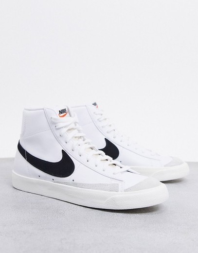 Blazer Mid '77 Vintage 'White Black' - Nike - BQ6806 100 | GOAT