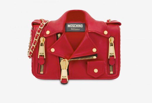 Social BOLSO BIKER EN CUERO NAPA