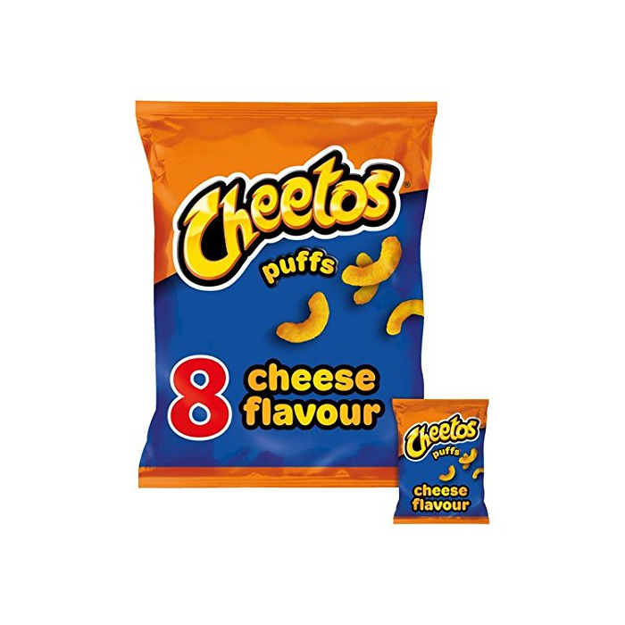 Producto Cheetos 8 Bolitas De Queso Aperitivos Pack 8 X 13g