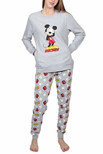 Lugar Disney Pijama Manga Larga Mickey Icon para Mujer