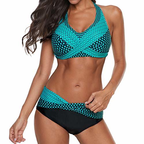 Social Bikinis Mujer 2020 Push up Sexy de Lunares de Playa Conjunto de
