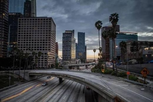 Deserted Los Angeles