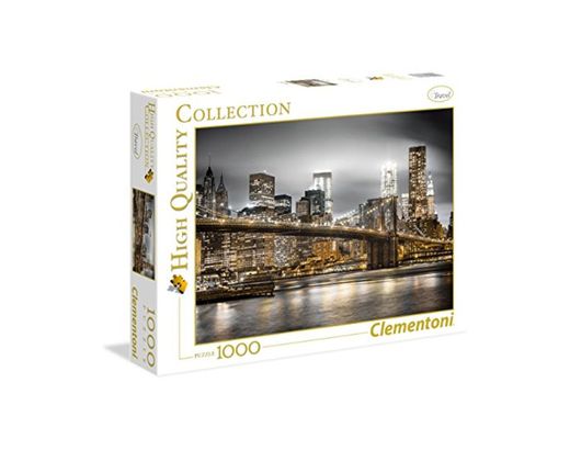 Clementoni - Puzzle de 1000 Piezas New York Skyline
