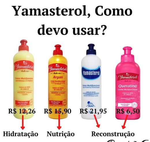 Creme Yamasterol. 🥰