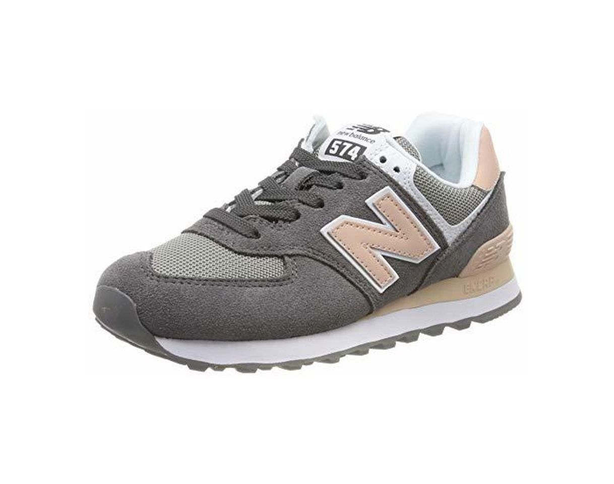 Fashion New Balance 574v2, Zapatillas para Mujer, Gris